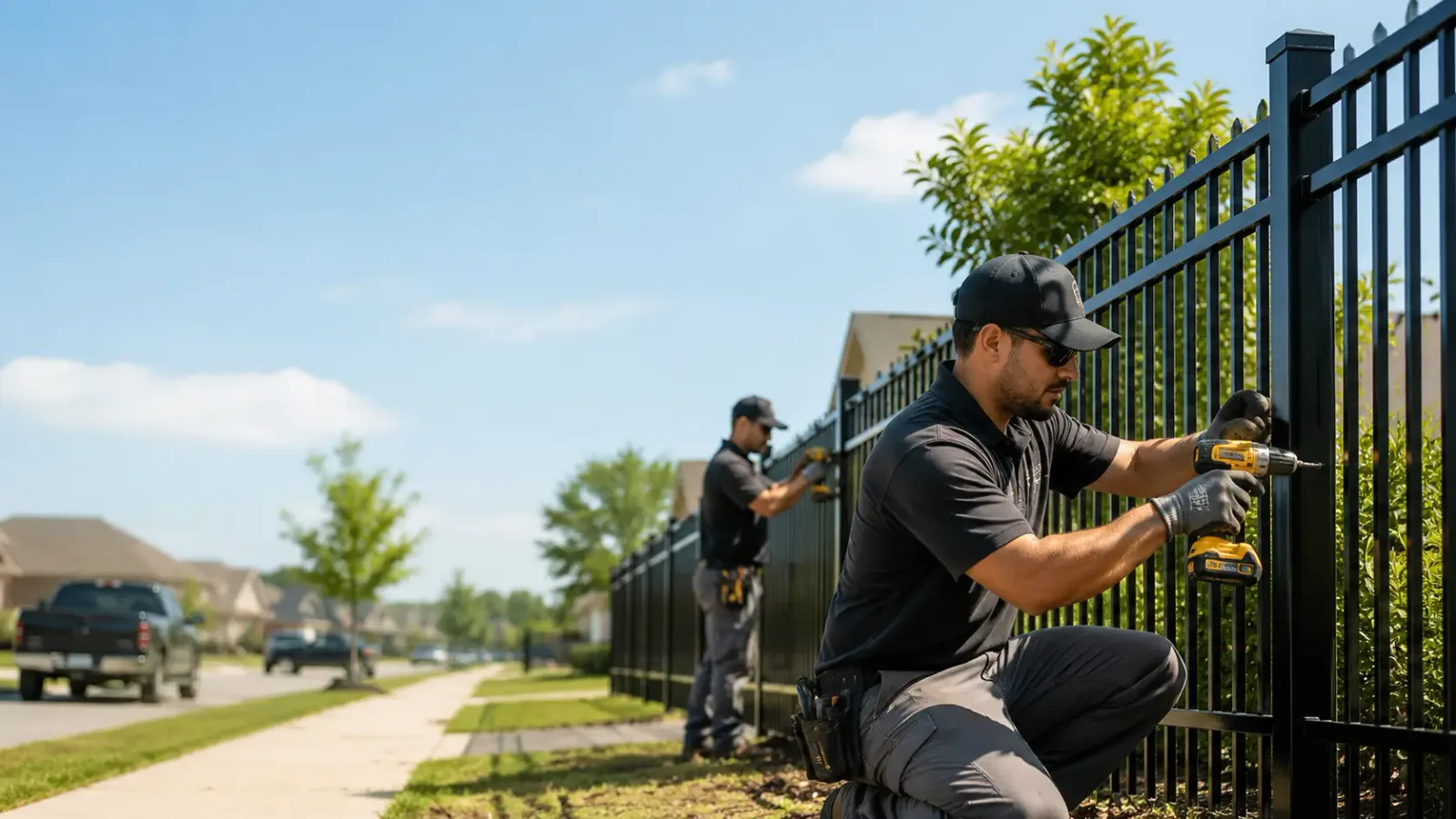 Metal Fence Installation in Anton, TX